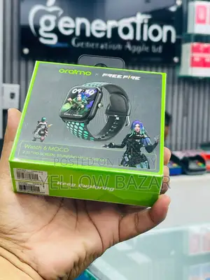 Oraimo Watch 6 Moco X Free Fire 2.01" Hd Screen Smart Watch
