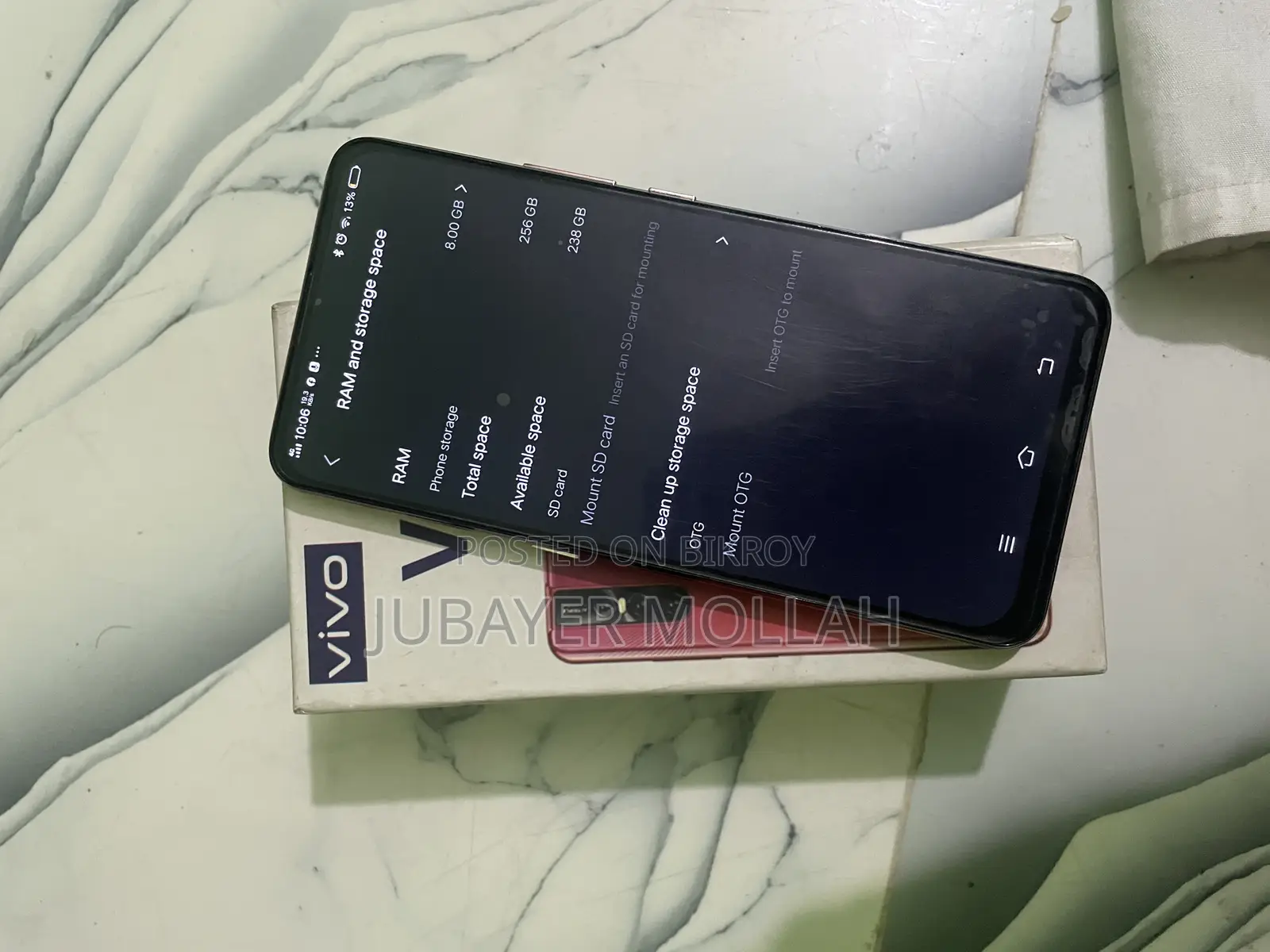 New Vivo V15 256 GB Gold