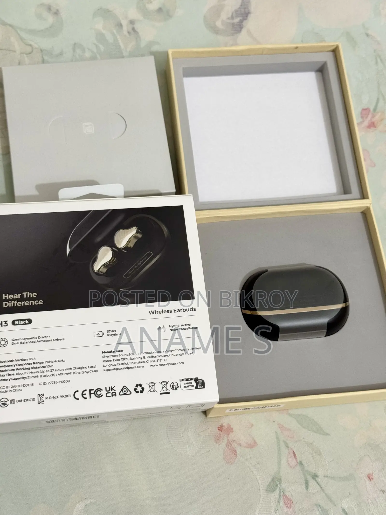 Soundpeats H3 Earbuds