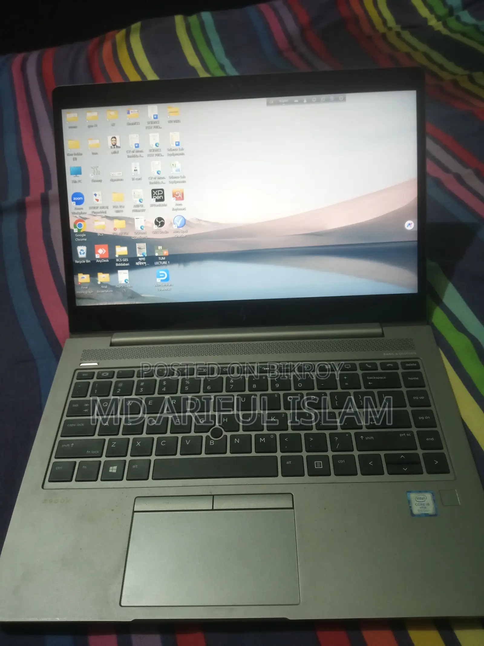 Laptop HP ZBook 14u G5 8GB Intel Core I5 SSD 500GB