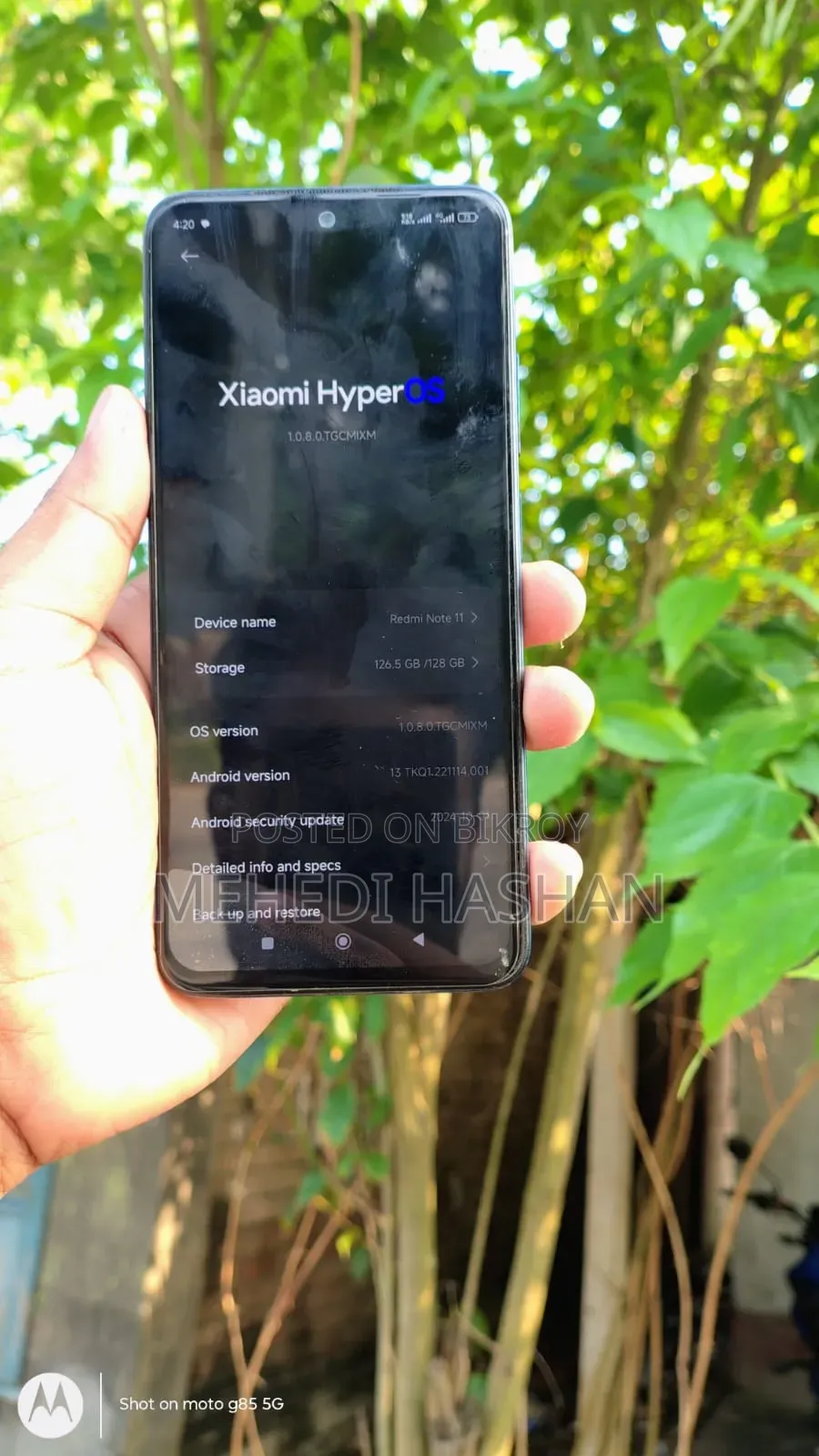 Xiaomi Redmi Note 11 128 GB Blue