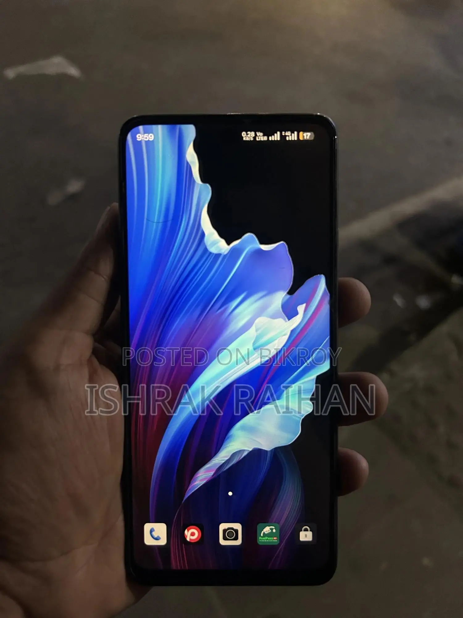 Oppo A58 128 GB Black