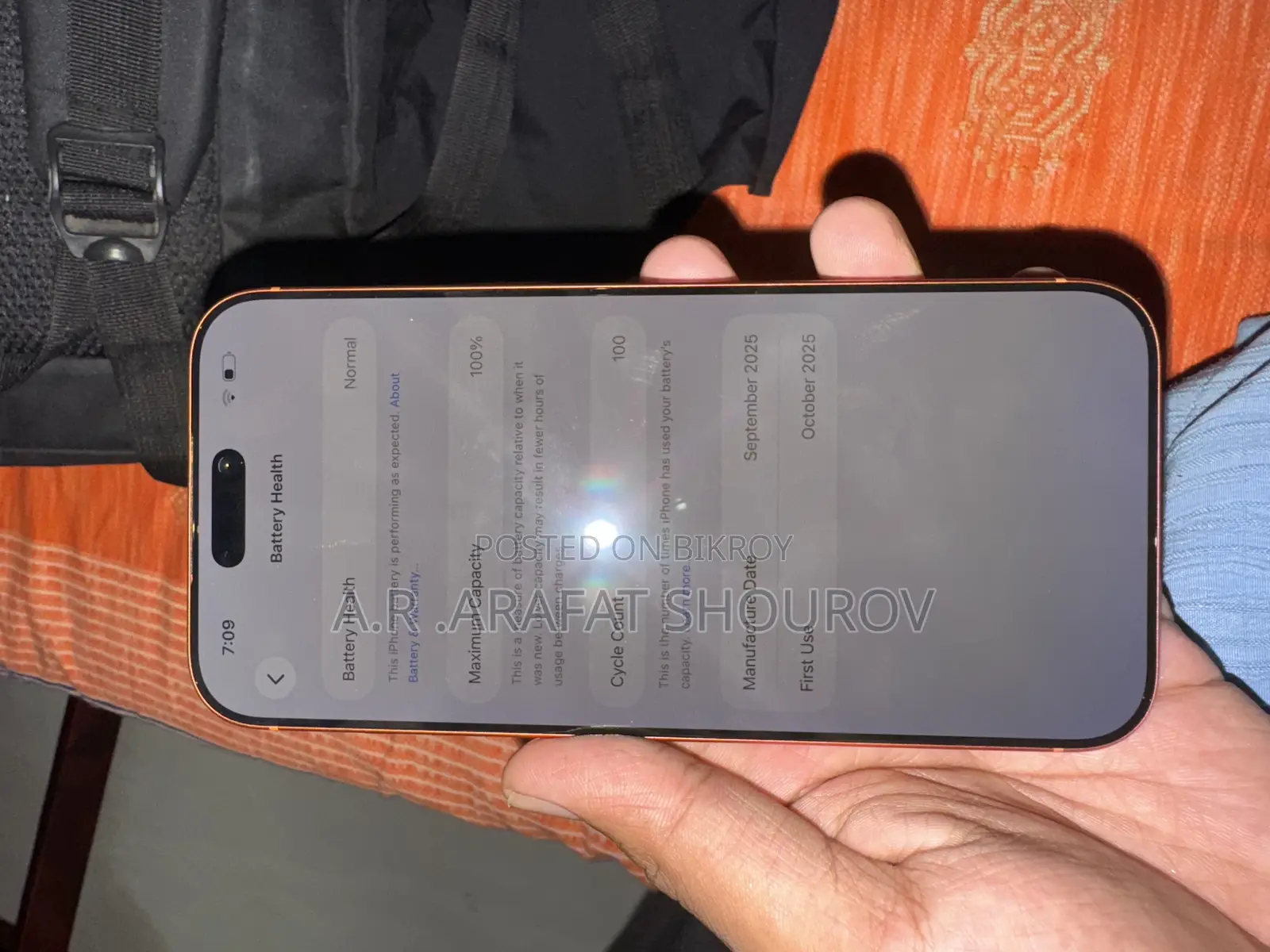 New Apple iPhone 17 Pro Max 256 GB Orange