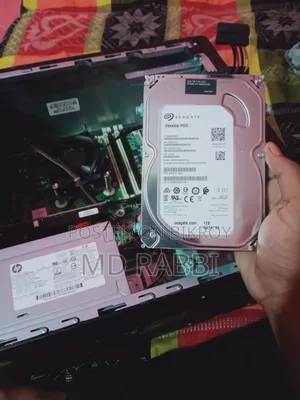 Desktop Computer HP EliteDesk 705 G3 8GB AMD Ryzen 5 HDD+SSD 1T