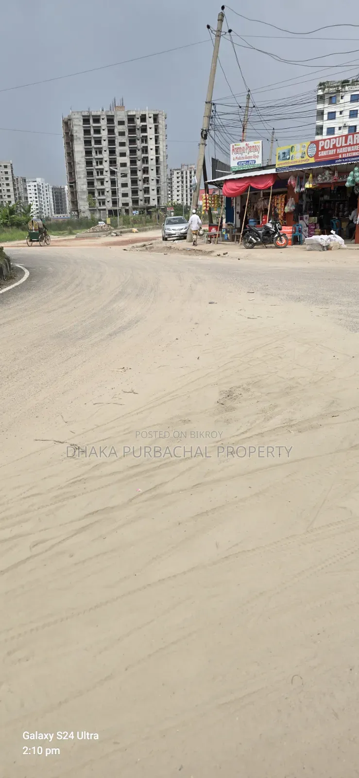 উত্তরা ৩য় ফেজ ৩ কাঠা ৬০' ৩০' কর্নার প্লট বিক্রয়