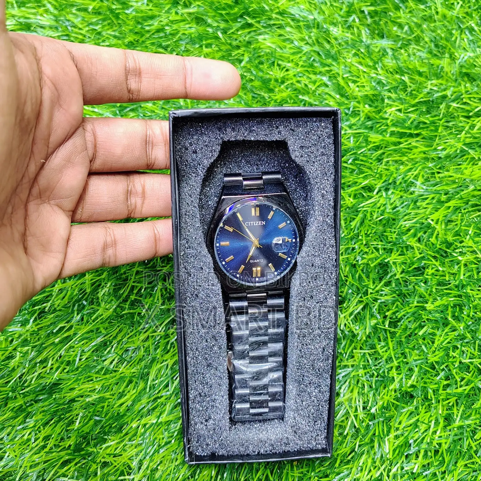 সিটিজেন সুয়োসা মেনস ফুল ব্ল্যাক ওয়াচ