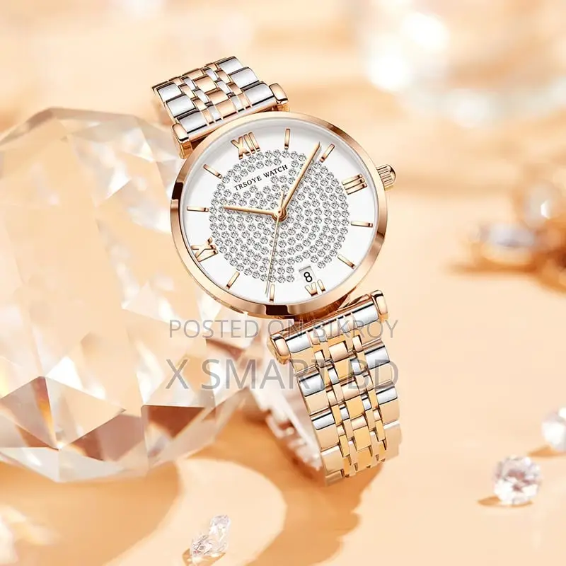 Trsoye Women Ladies Chain Watch