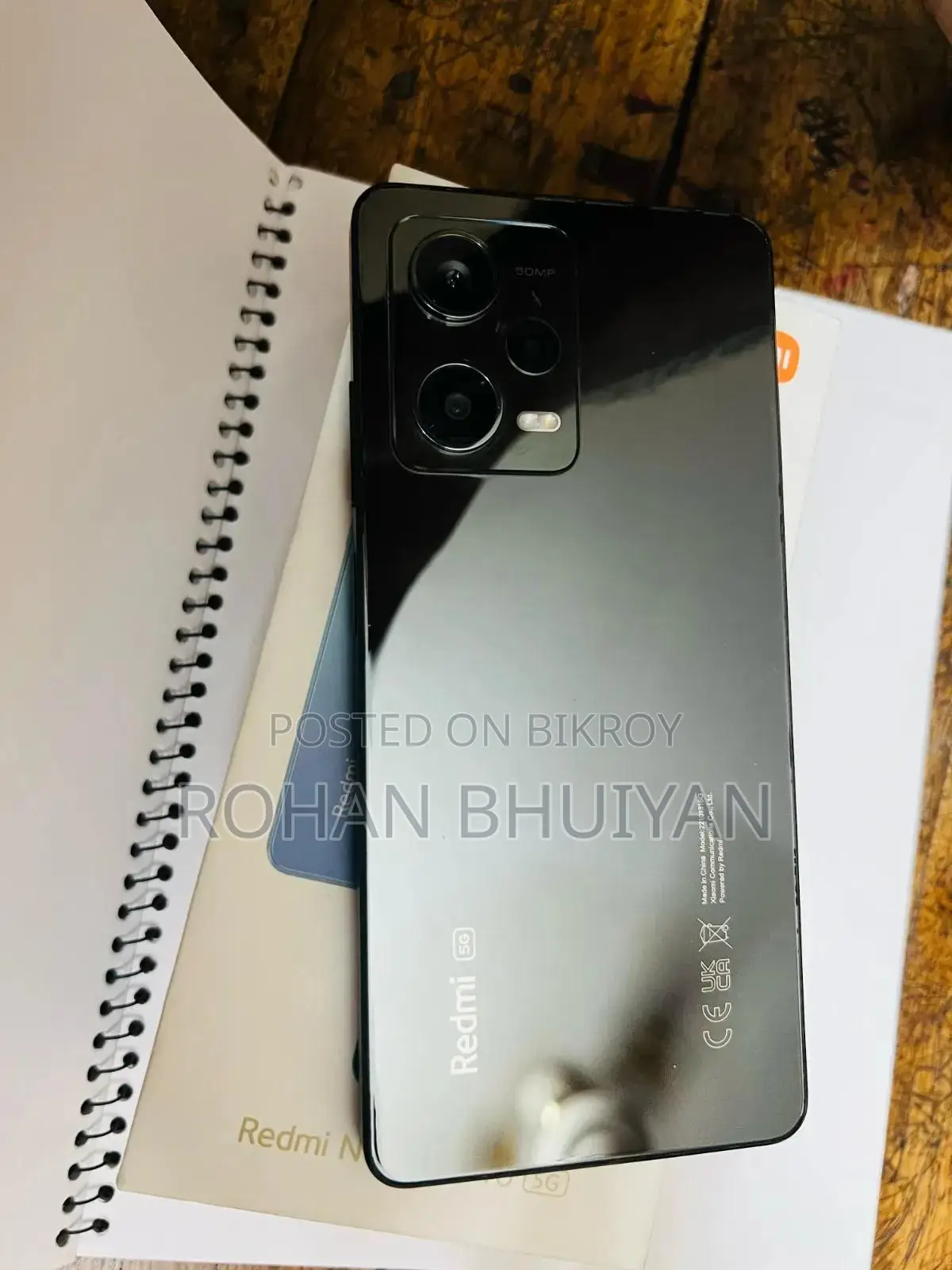 Xiaomi Redmi Note 12 Pro 5G 256 GB Black