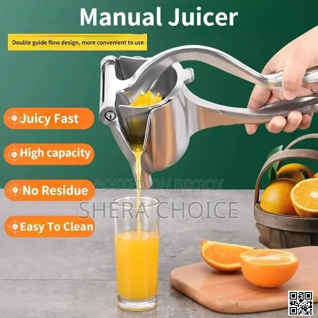Aluminum Manual Hand Press Fruit Juicer