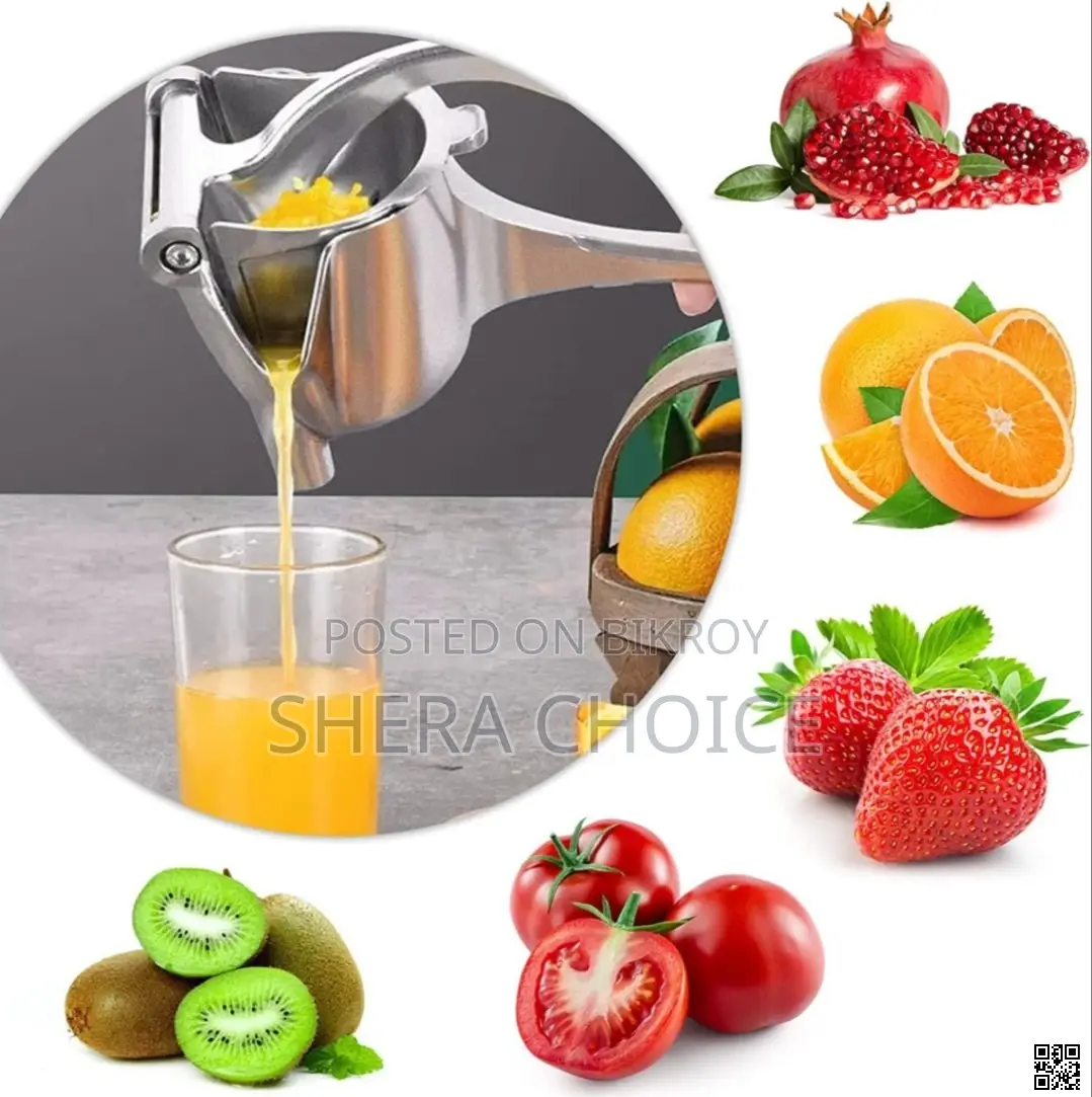 Aluminum Manual Hand Press Fruit Juicer
