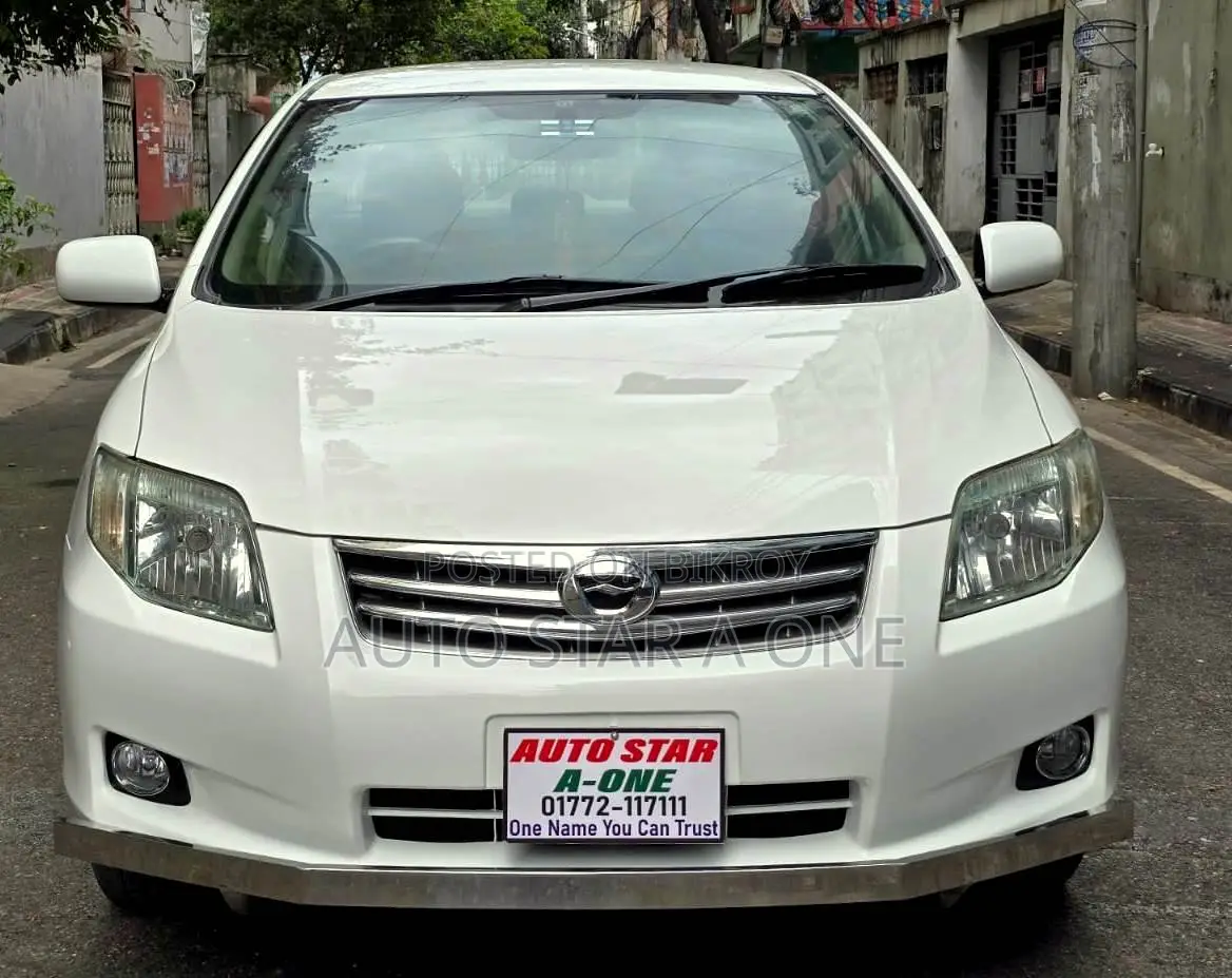 Toyota Axio 2010 White