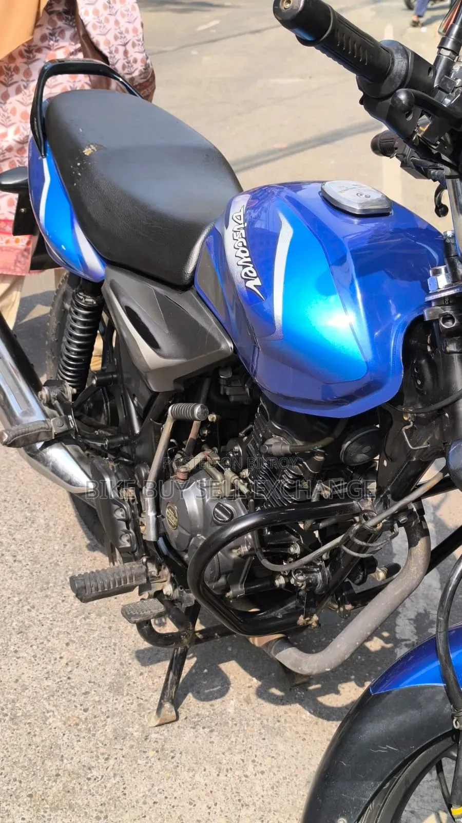Bajaj Discover 125 2019 Blue