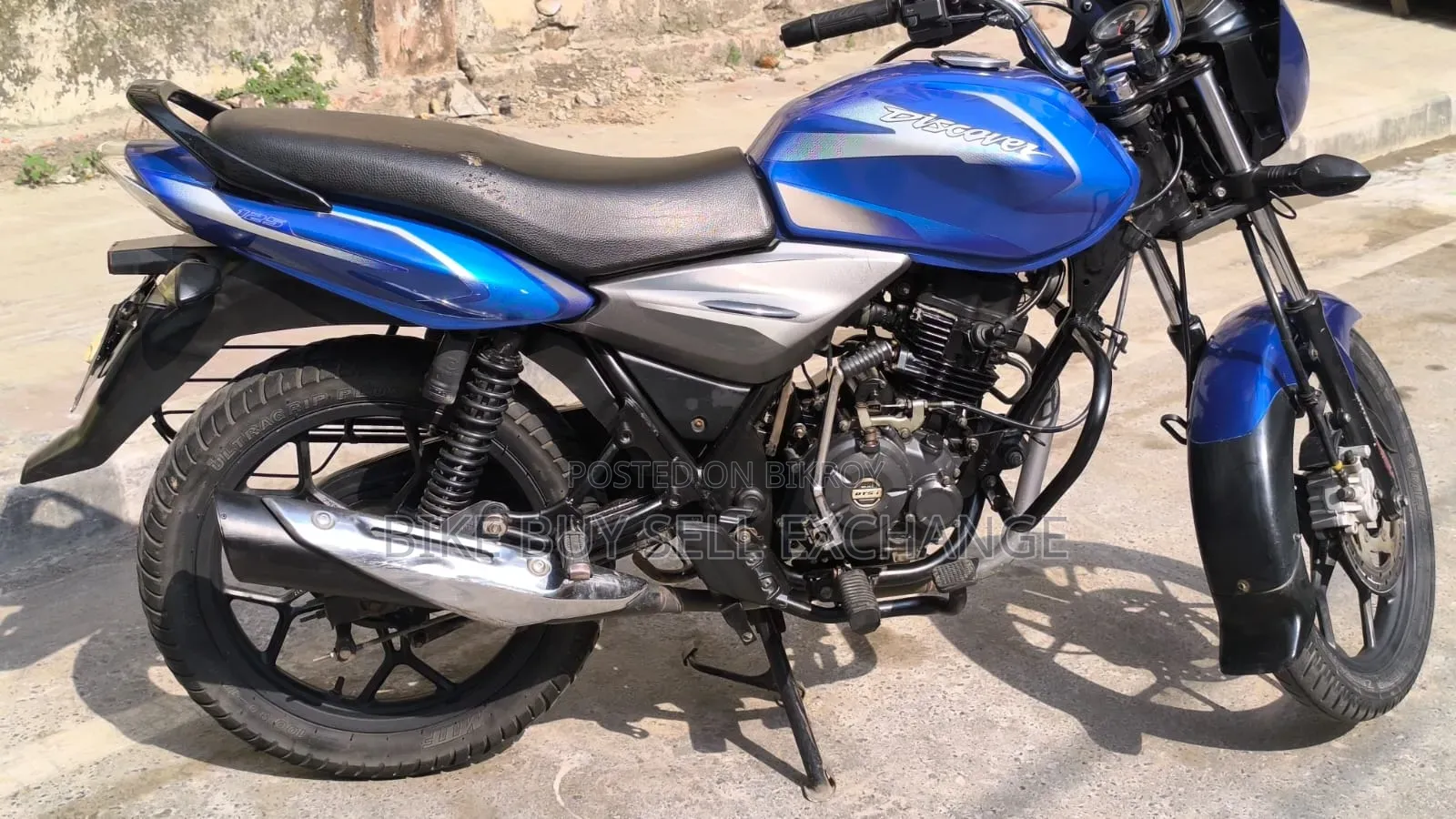 Bajaj Discover 125 2019 Blue