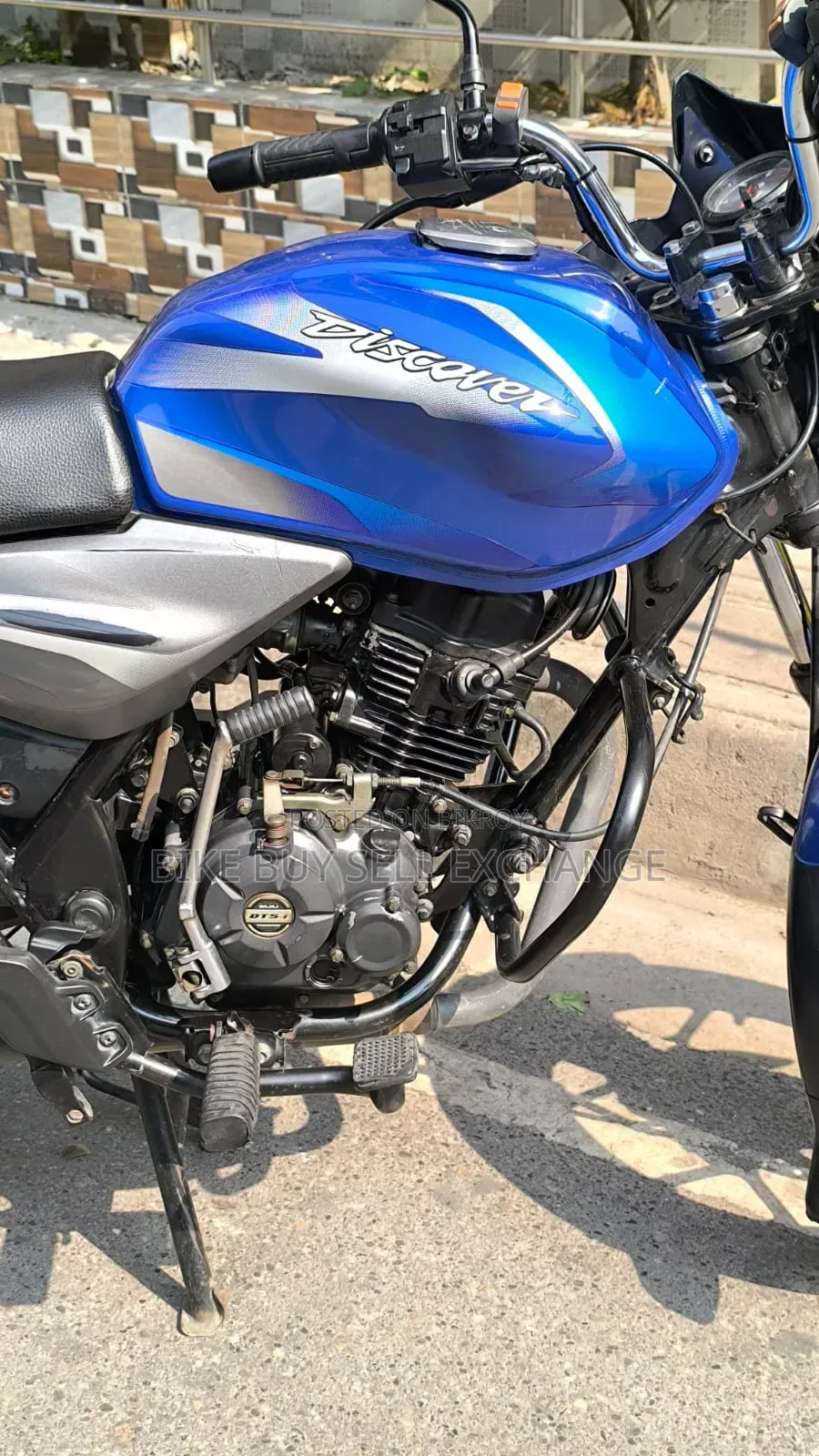 Bajaj Discover 125 2019 Blue