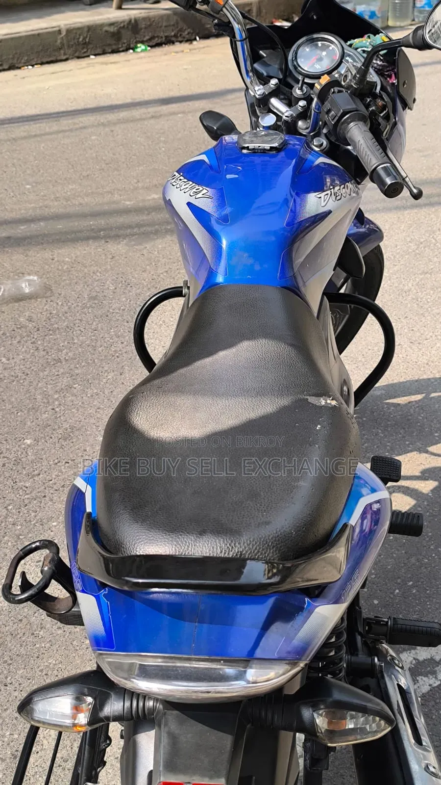 Bajaj Discover 125 2019 Blue