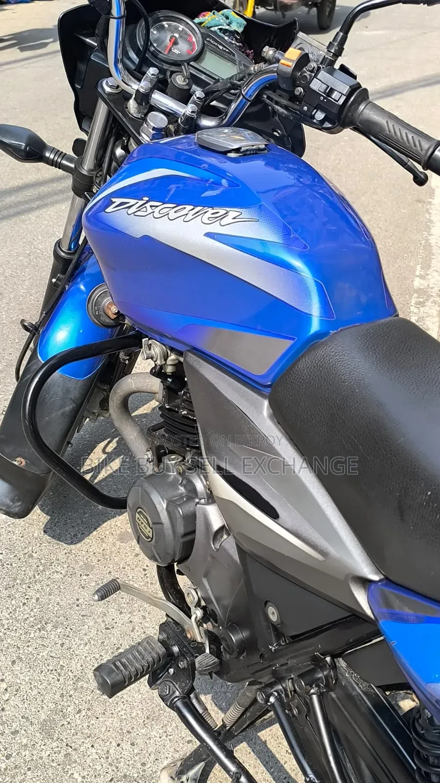 Bajaj Discover 125 2019 Blue