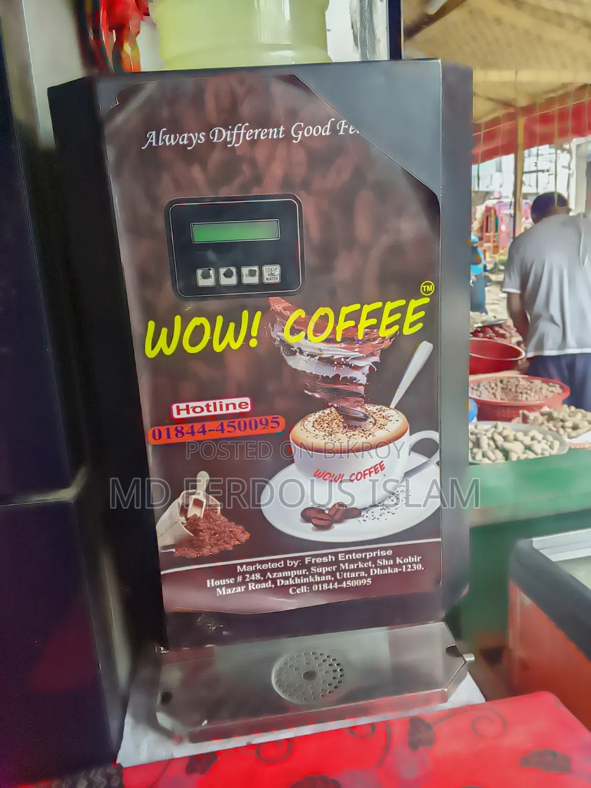 Wow Coffee matien