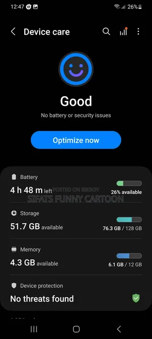 Samsung Galaxy S20 128 GB Black