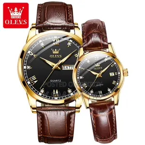 Olevs Casual Couple Watch Quartz Wrist Watch