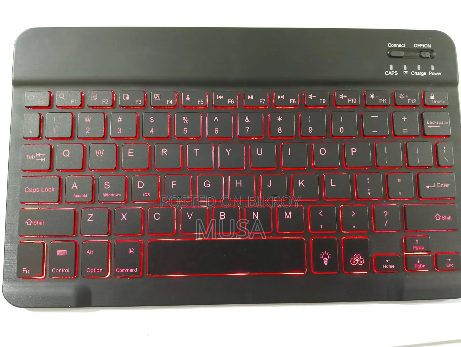RGB Rechargeable Keyboard