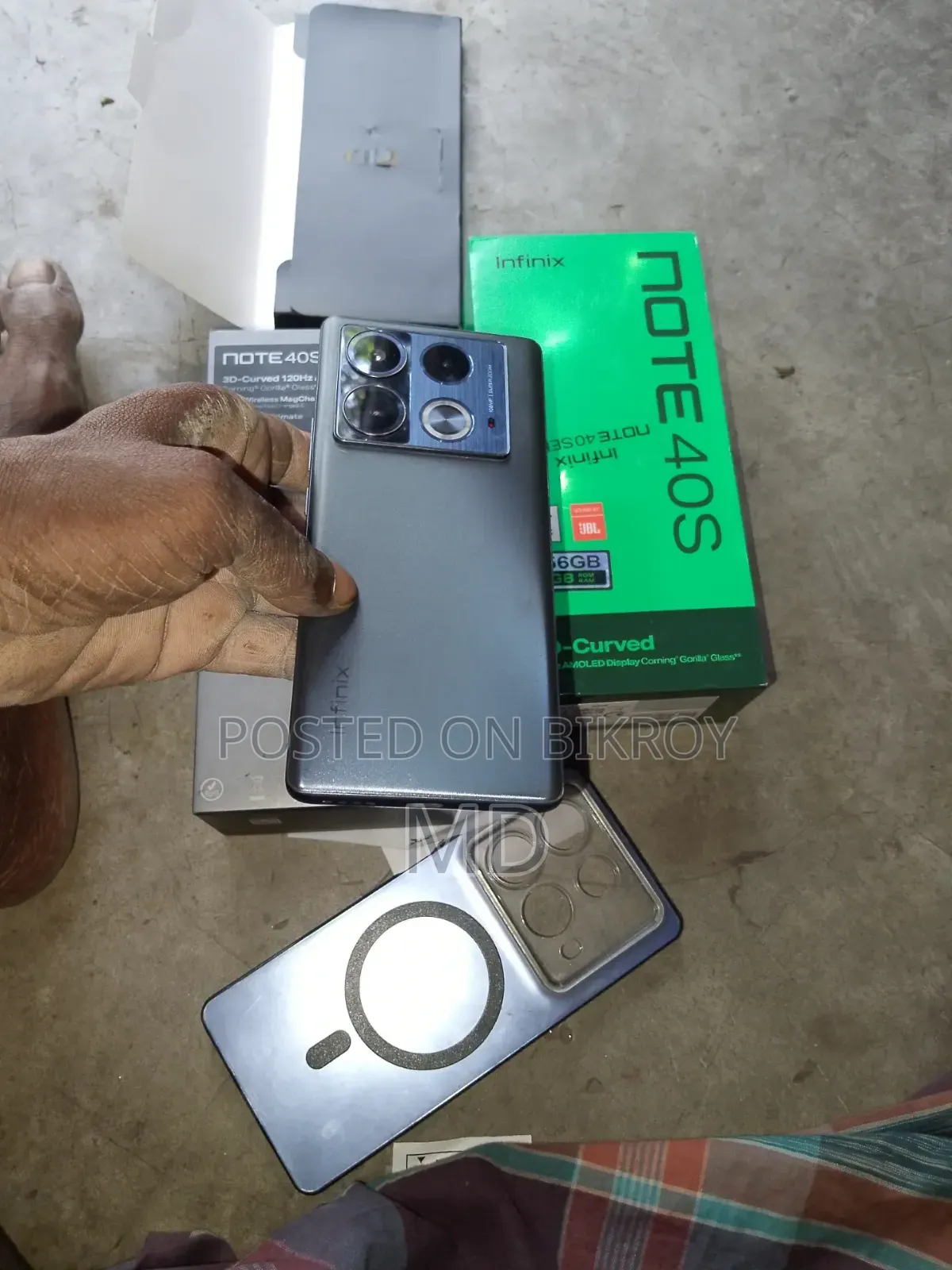 Infinix Note 40S 256 GB Black