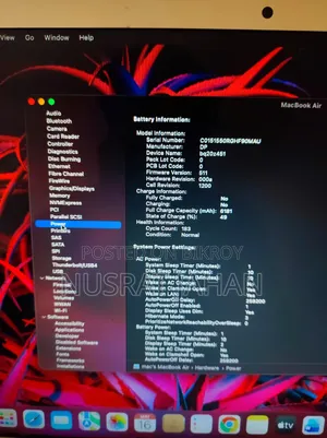 Laptop Apple MacBook Air 2015 4GB Apple M1 SSD 256GB