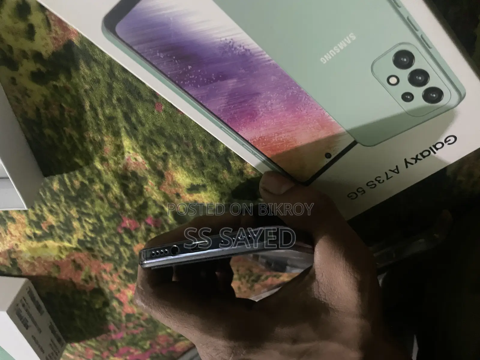 New Samsung Galaxy A73 5G 256 GB Blue