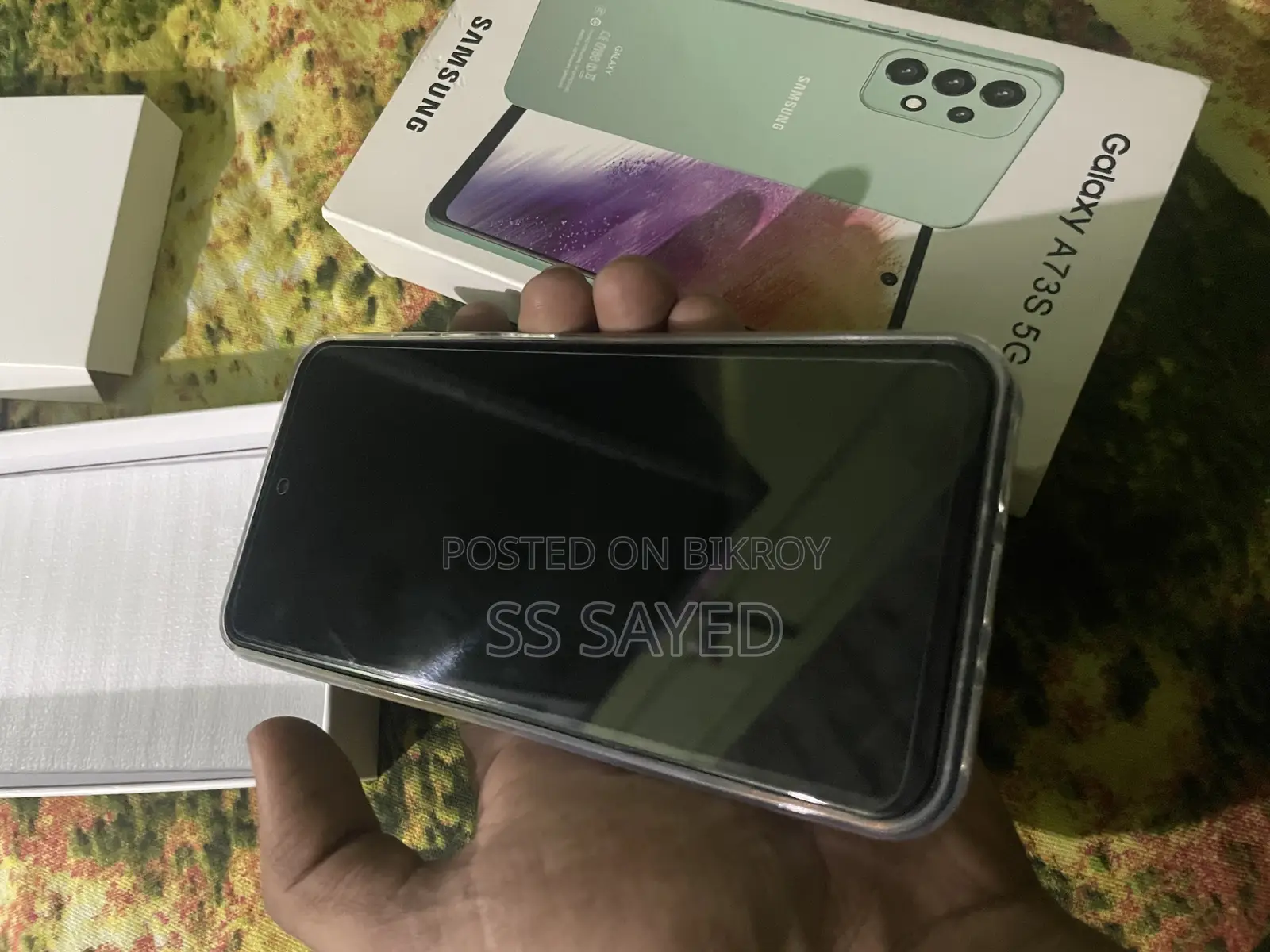 New Samsung Galaxy A73 5G 256 GB Blue