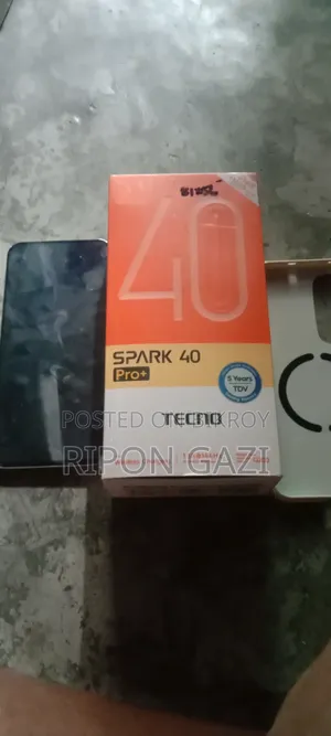 Tecno Spark 40 Pro 256 GB White