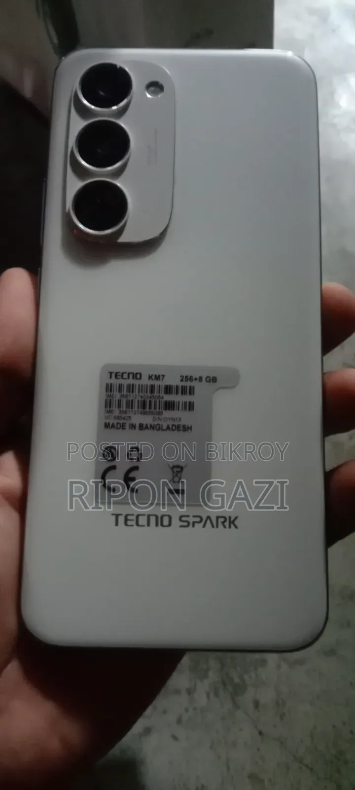 Tecno Spark 40 Pro 256 GB White
