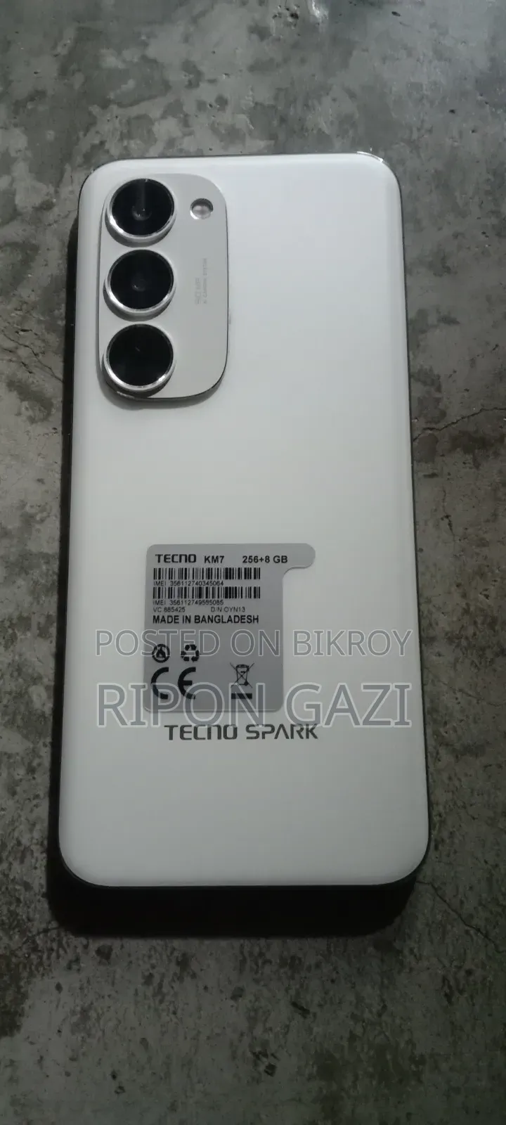 Tecno Spark 40 Pro 256 GB White