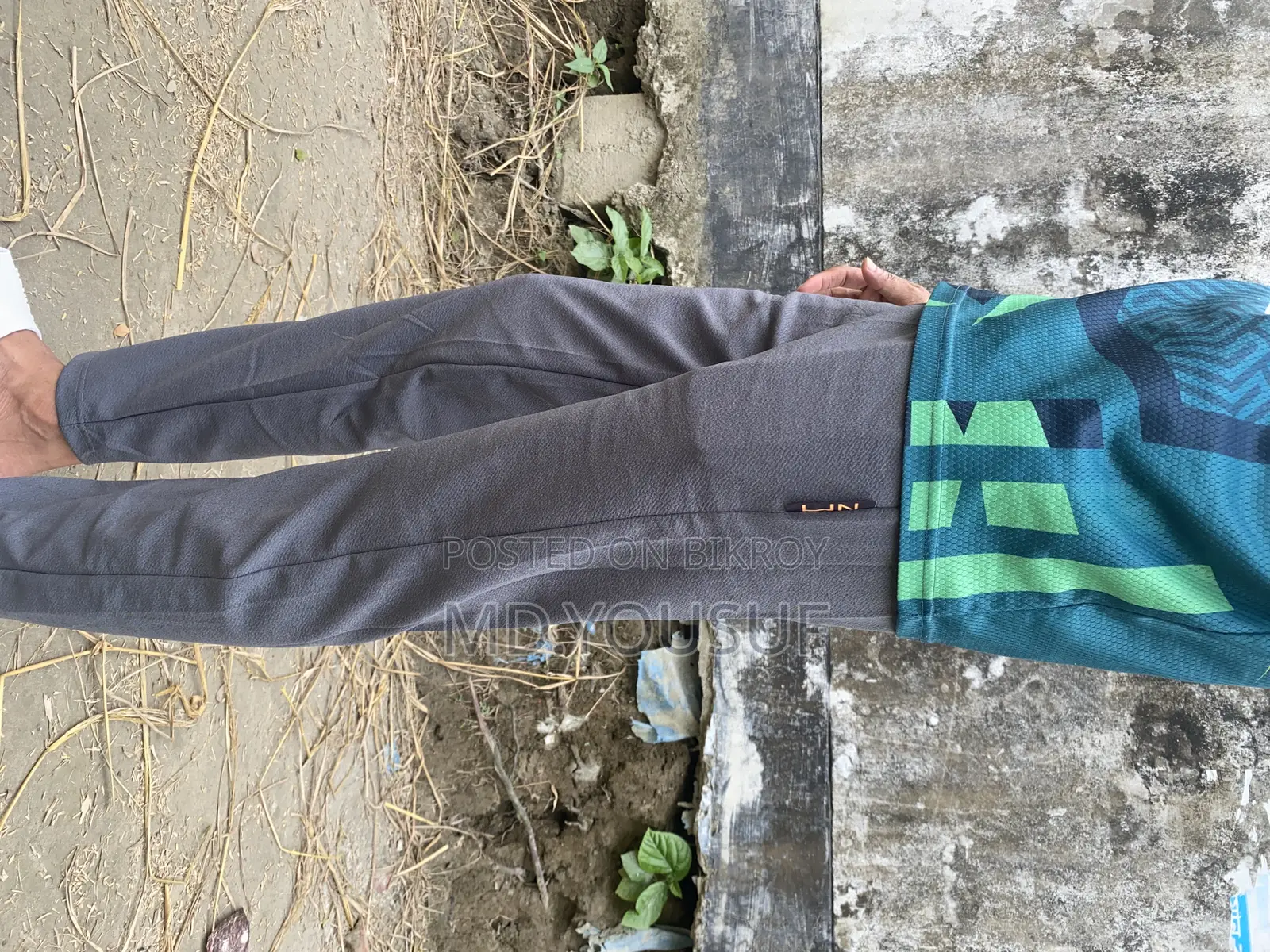 পুরুষদের নতুন গ্রীষ্মকালীন আইস সিল্ক পাতলা ট্রাউজার্স লুজ স্ট্রেইট
