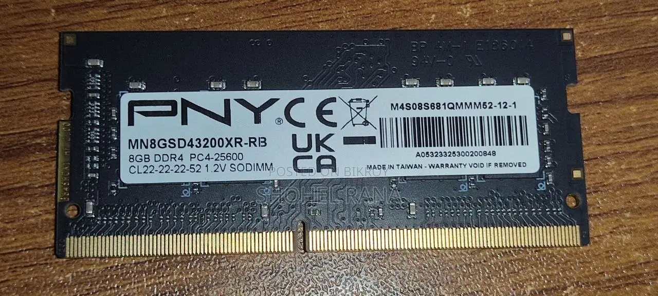 8gb Ddr4 Laptop Ram PNY XLR8 8gb Ddr4 3200mhz Laptop Ram | Brand New