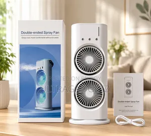 Portable Light Humidifier Double-Ended Spray Fan