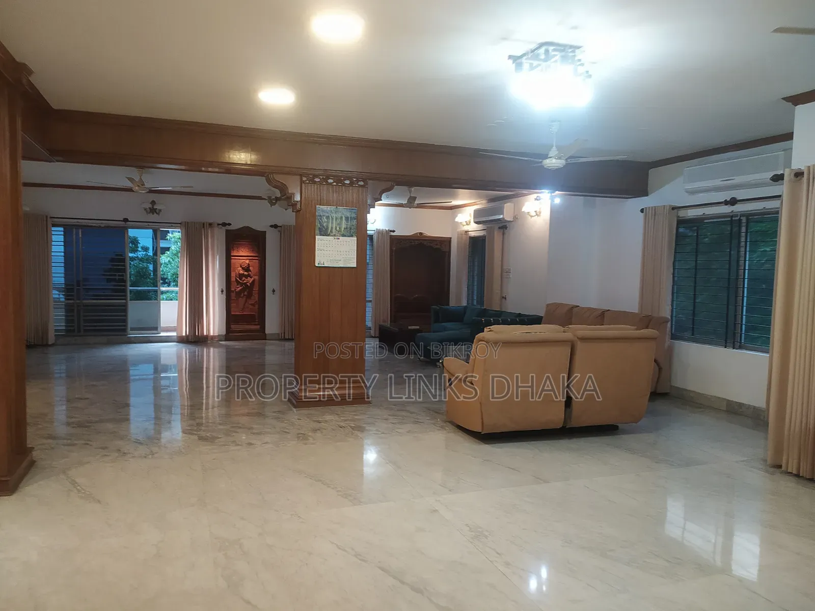 গুলশানে ৬ বেডরুমের অ্যাপার্টমেন্ট ভাড়ার জন্য