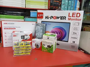 Monitor 17"/2 Pcs Full Hd Camera, 500gb Hdd Dvr Total Packages