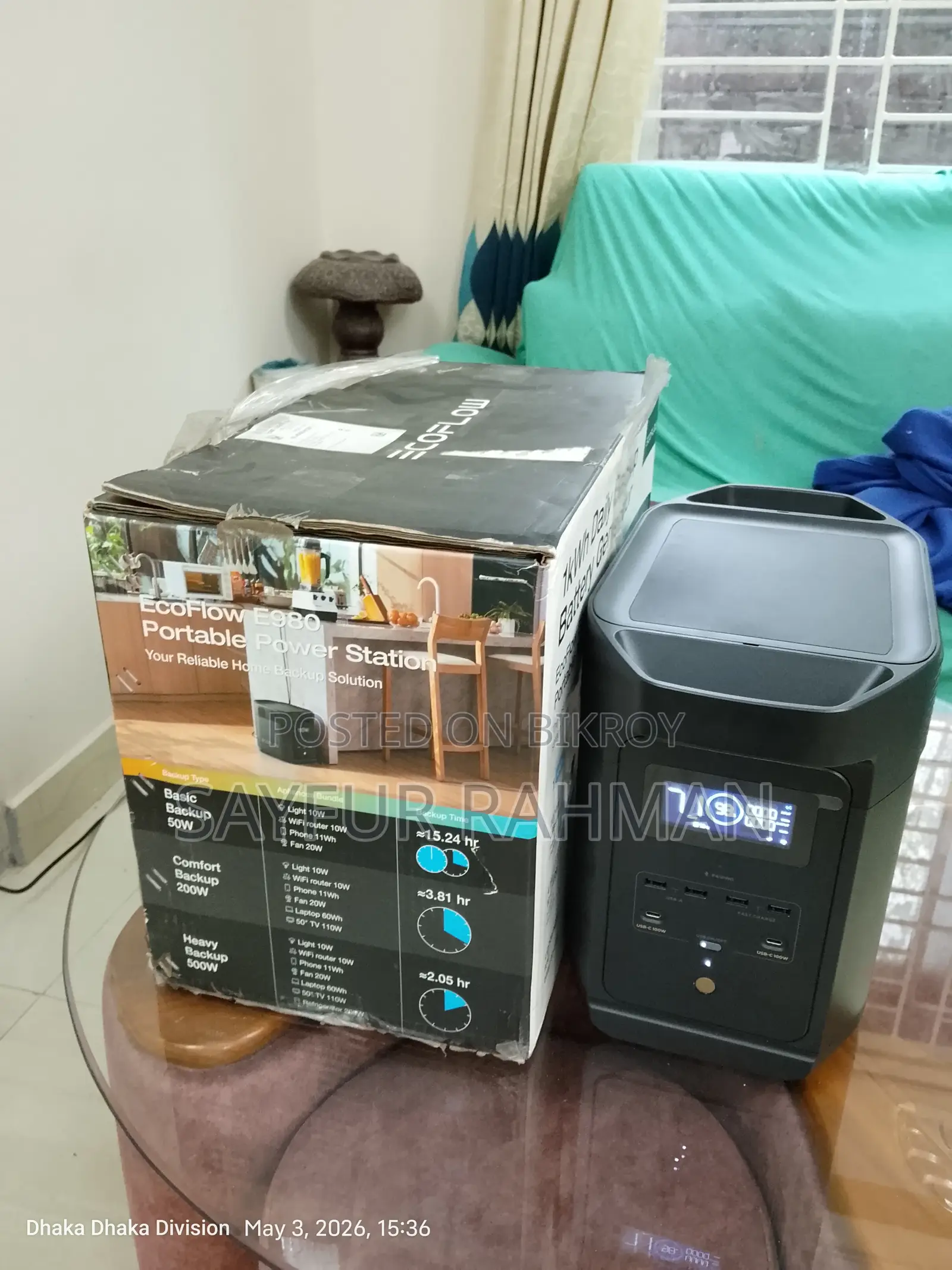 Ecoflow E980 Portable Power Station