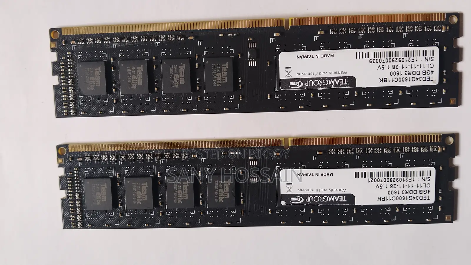 Team Elite Brand Dd3 4gb1600 Mh(Z)
