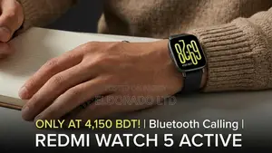 Redmi Watch 5 Active Only At 4,150 Bdt! | Bluetooth Calling Smart