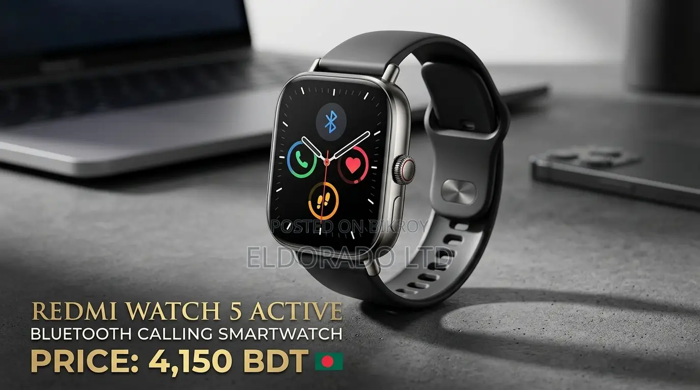 Redmi Watch 5 Active Only At 4,150 Bdt! | Bluetooth Calling Smart