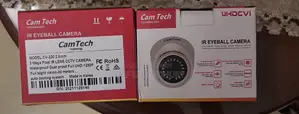 ২টি Camtech Ir CCTV Uhd ক্যামেরা নাইটভিশনসহ