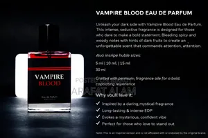 Vampire Blood Premium Perfume