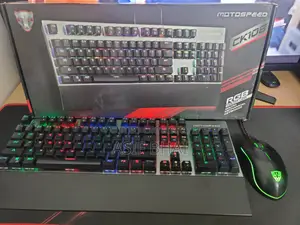 Motospeed Ck108 মেকানিক্যাল কিবোর্ড + Motospeed V40 Rgb গেমিং মাউস