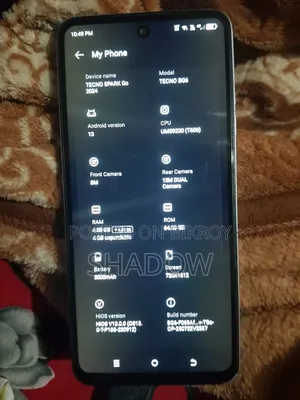 টেকনো স্পার্ক গো ৬৪ জিবি হোয়াইট