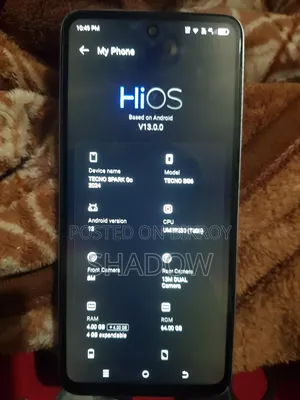 টেকনো স্পার্ক গো ৬৪ জিবি হোয়াইট