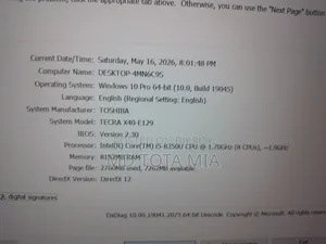Laptop Toshiba Tecra X40 8GB Intel Core I5 SSD 256GB