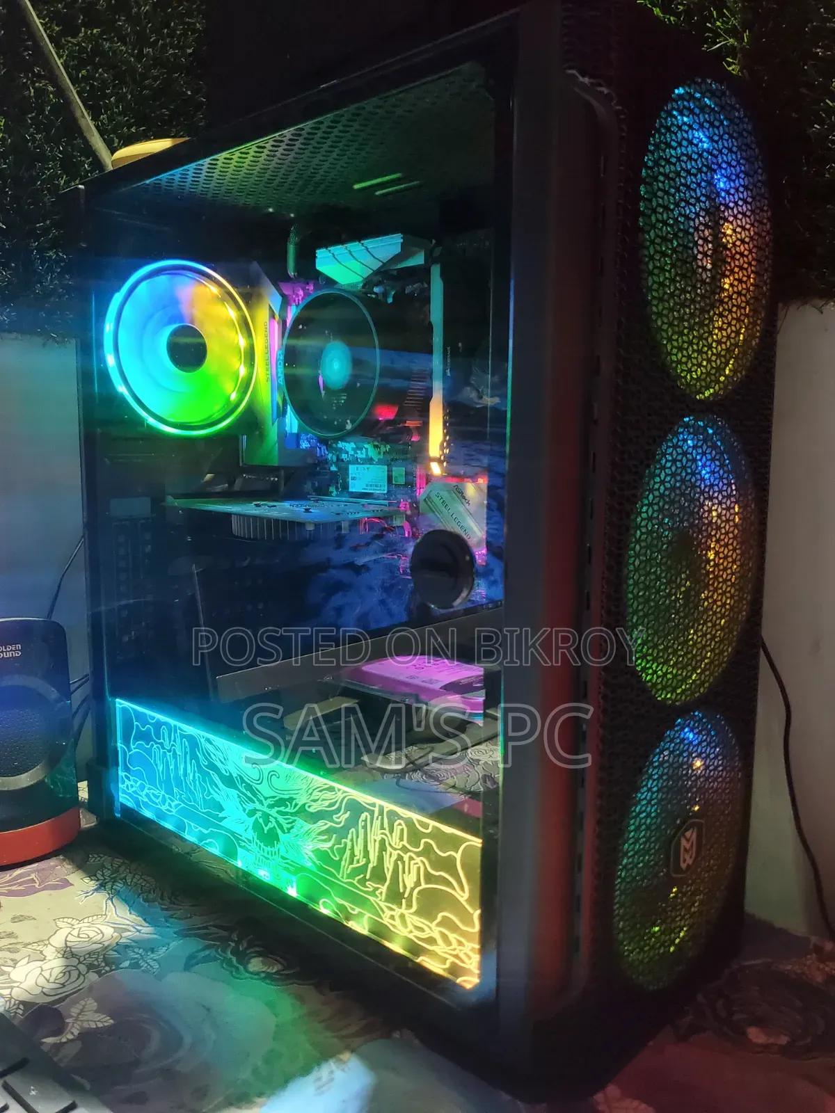 Desktop Computer HP 8GB AMD Ryzen 5 HDD+SSD 1T
