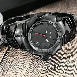 Denvosi Premium Metal Watch – Bold Design (Full Black)
