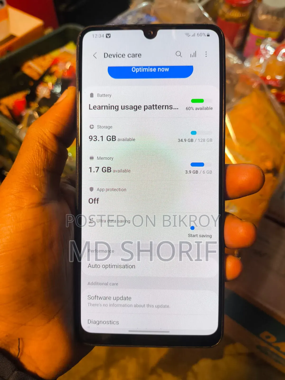 Samsung Galaxy A22 128 GB Black