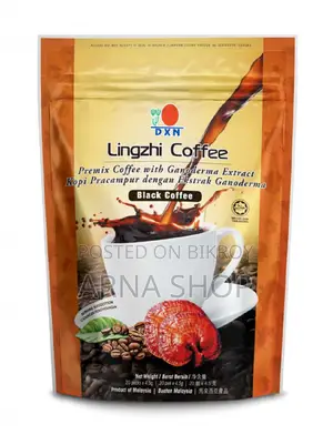 DXN Lingzhi Black Coffee 20 Sachet (4.5g) Original Premium Coffee